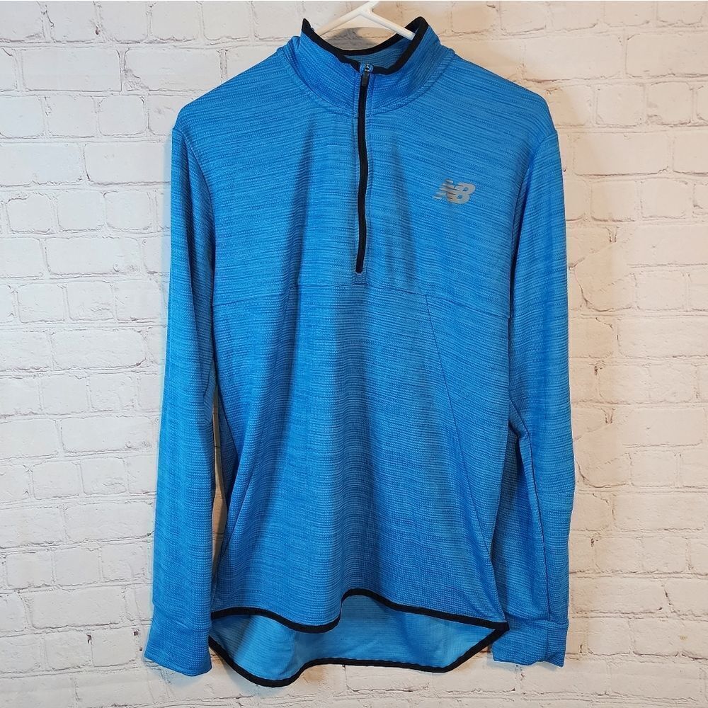 Men's New Balance athletic fleece sweater, size Medium